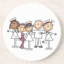 Nurses Week T-shirts and Gifts Beverage Coaster