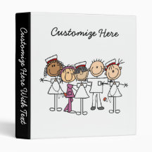 Nurses Week T-shirts and Gifts Binder