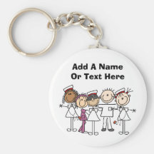 Nurses Week T-shirts and Gifts Key Chain