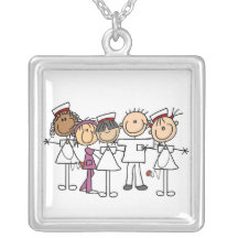 Nurses Week T-shirts and Gifts Necklaces