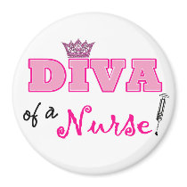 NURSEtude/Diva of a Nurse! magnets