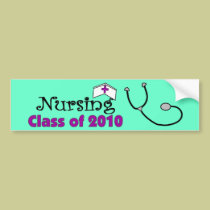 Nursing 2010 Class Bumper Sticker bumper stickers
