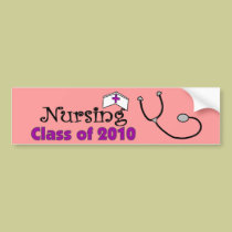 Nursing 2010 Class Bumper Sticker bumper stickers