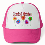 Nursing Assistant Gifts--Floral Design Hats