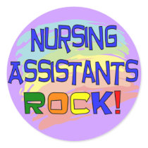 Nursing Assistants ROCK Stickers
