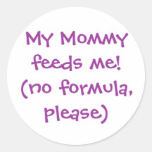 Nursing Awareness Infant Hospital Sticker