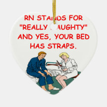 nursing christmas tree ornaments