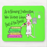 NURSING INSTRUCTOR Gifts Mousepad
