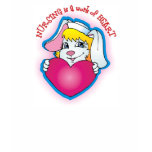 Nursing is a work of heart t-shirts