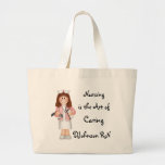 Nursing is the Art of Caring Tote Bag