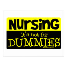 Nursing - Its NOT for Dummies! Postcard
