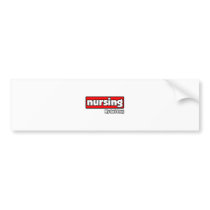 Nursing...My Anti-Drug bumper stickers