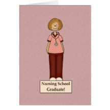 Nursing School Graduate Greeting Cards