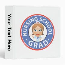 Nursing School Graduation Binder