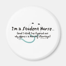Nursing Shortage Refrigerator Magnet