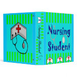 Nursing Student Binder Stethoscope and Cap