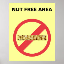 NUT FREE AREA PRINT