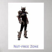 Nut-free Zone Poster