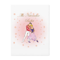 nutcracker-clara and her prince postcards