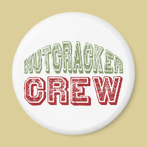 Nutcracker Dance Crew Design for Christmas magnets