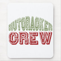Nutcracker Dance Crew Design for Christmas Mousepads