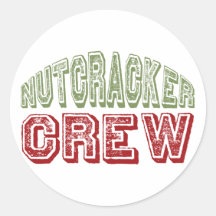 Nutcracker Dance Crew Design for Christmas Sticker