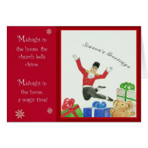 Nutcracker Jump Greeting Cards