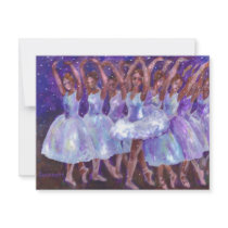 Nutcracker Snow Queen Custom Announcements