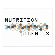 Nutrition Genius Postcard