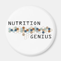 Nutrition Genius Refrigerator Magnets
