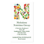 Nutritionist Monogram N Appointment Business Card