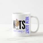 Nuts About Being A New Aunt 1 Blue Mugs