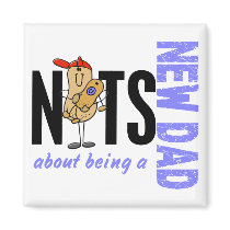 Nuts About Being A New Dad 1 (Blue)