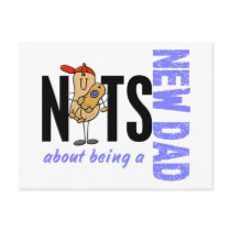 Nuts About Being A New Dad 1 (Blue)