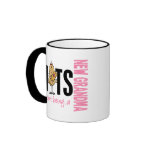 Nuts About Being A New Grandma 1 Pink Coffee Mugs