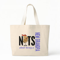 Nuts About Being A New Grandpa 1 Blue Bags