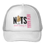 Nuts About Being A New Nana 1 Pink Mesh Hat