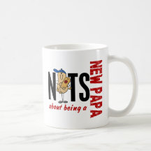 Nuts About Being A New Papa 1 Red Mug