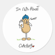 Nuts About Coaching T-shirts and Gifts Sticker