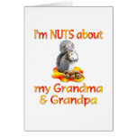 Nuts about Grandma & Grandpa Greeting Cards