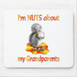 Nuts about Grandparents Mouse Pad