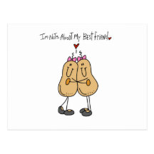 Nuts About My Best Friend T-shirts and Gifts Post Cards