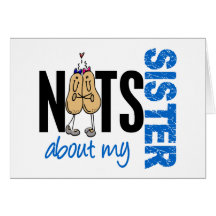 Nuts About My Sister 1 BLUE Card