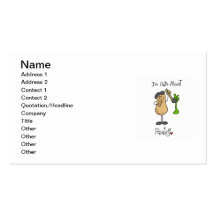 Nuts About Painting T-shirts and Gifts Business Card