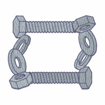 Nuts and Bolts Border