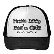 Nutts Deep Bar'n Grill, Marshfield, WI Mesh Hats