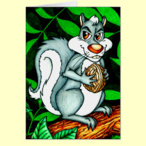 Nutty Squirrel cards