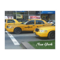 ny cabs postcard