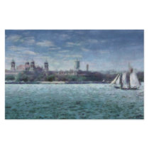 NY - Ellis Island Stationery Design