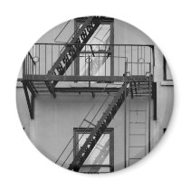 NY fire escape Magnets